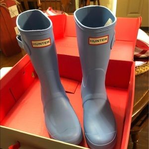 Hunter short rain boots